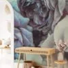 Large Peony Flowers Wallpaper, Bold and Beautiful Peel and Stick Wall Mural, Self Adhesive Removable Wallpaper for a Stunning Statement Wall