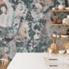 Mix Colored Stone Marble Wallpaper, Peel & Stick Self Adhesive Mural for a Bold and Modern Look