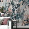Mix Colored Stone Marble Wallpaper, Peel & Stick Self Adhesive Mural for a Bold and Modern Look