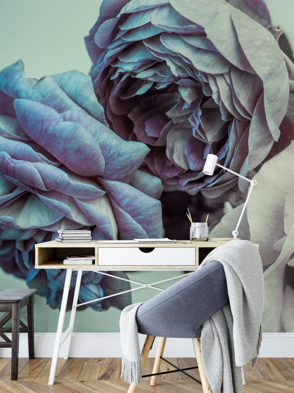 Large Peony Flowers Wallpaper, Bold and Beautiful Peel and Stick Wall Mural, Self Adhesive Removable Wallpaper for a Stunning Statement Wall