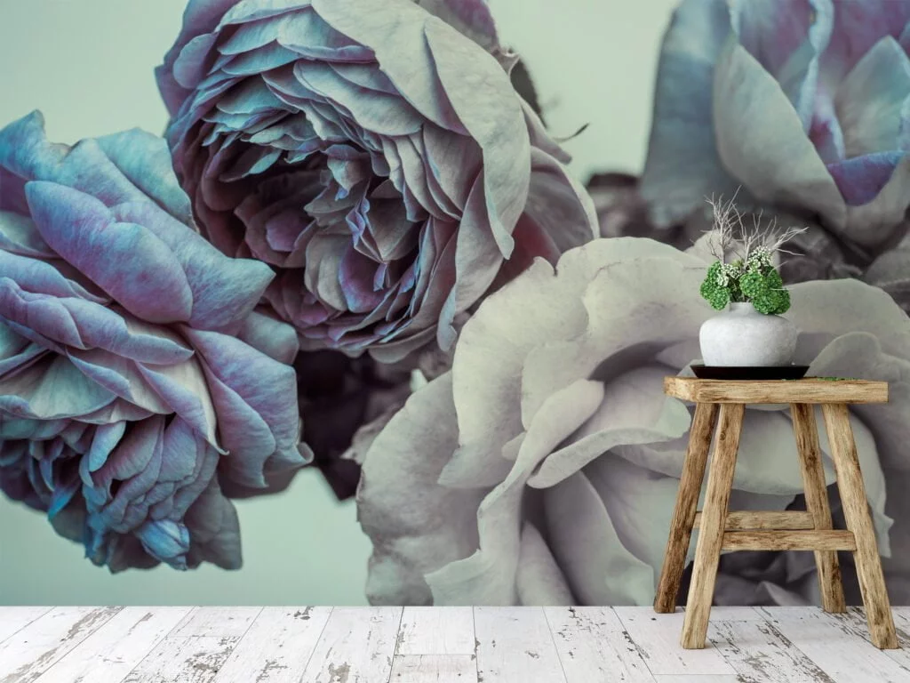 Large Peony Flowers Wallpaper, Bold and Beautiful Peel and Stick Wall Mural, Self Adhesive Removable Wallpaper for a Stunning Statement Wall