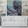 Large Peony Flowers Wallpaper, Bold and Beautiful Peel and Stick Wall Mural, Self Adhesive Removable Wallpaper for a Stunning Statement Wall