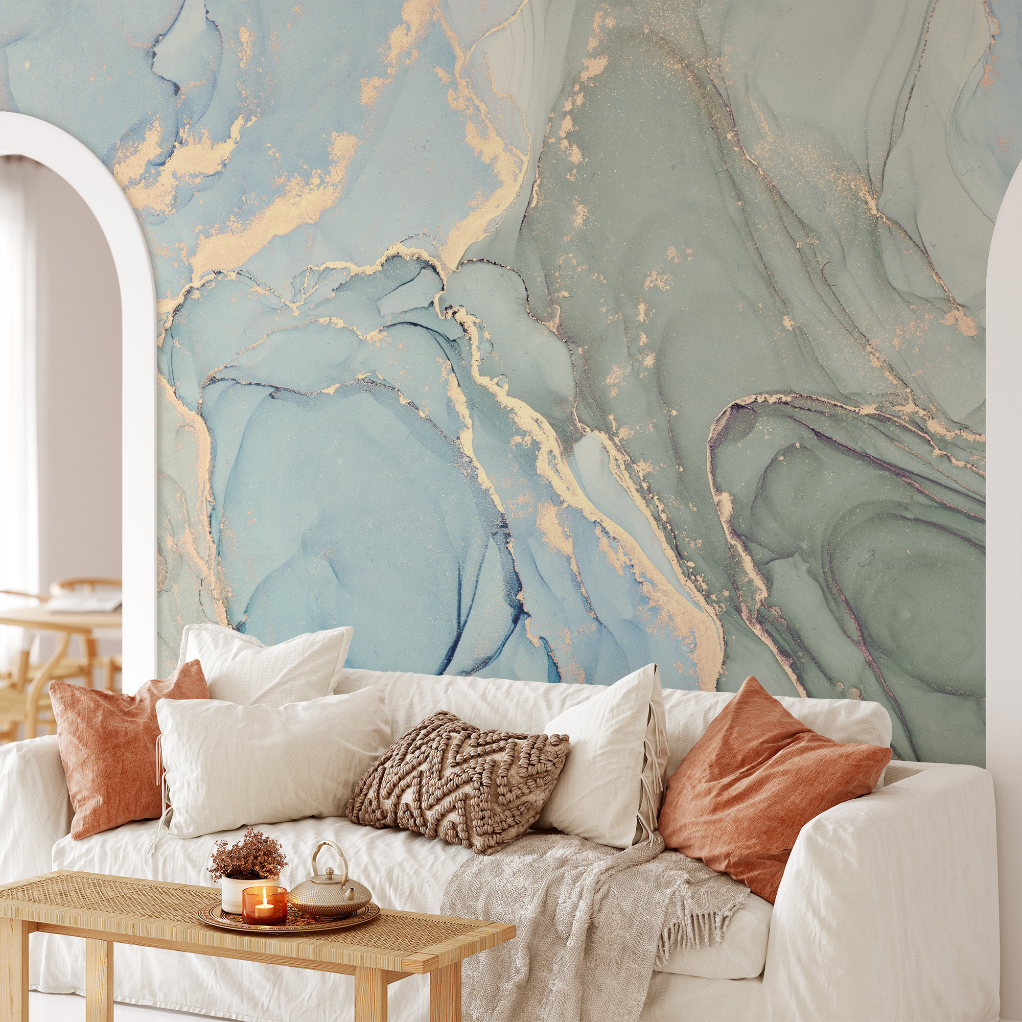 Blue Marble Texture Wallpaper