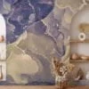 Opulent Multicolored Luxe Marble Texture Wallpaper for a Glamorous and Sophisticated Home Decor