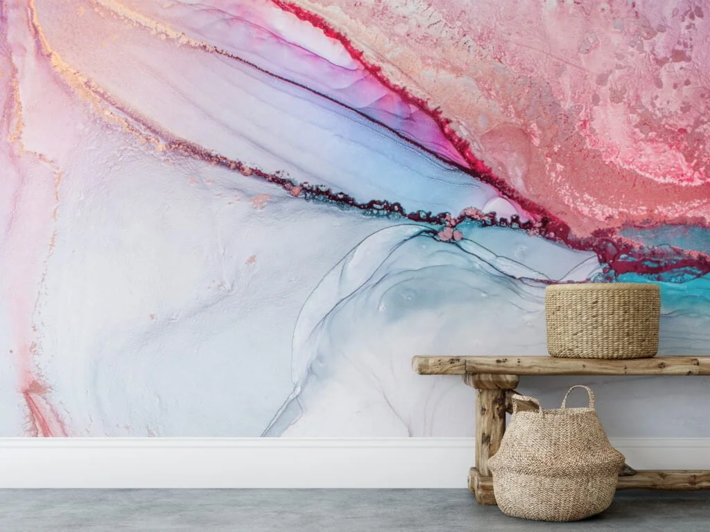 Experience the allure of abstract paintings with our Ink Wallpaper collection