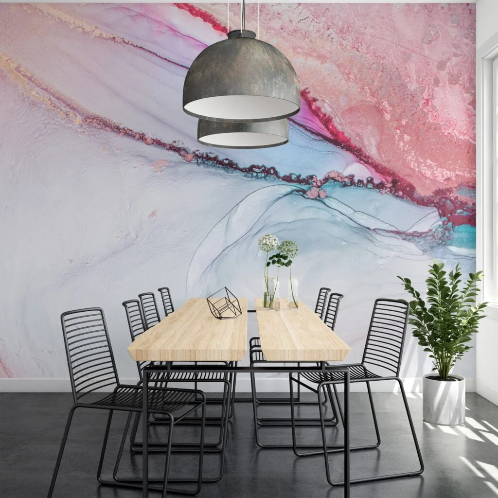 Experience the allure of abstract paintings with our Ink Wallpaper collection
