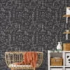 Chalkboard With Chemistry Notes Illustration Wallpaper, Chemistry Lab Design Wallpaper, Science Themed Peel and Stick Wall Mural