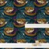 Mystical Owls With Scarfs Cartoon Illustration Wallpaper, Enchanted Kids' Peel & Stick Wall Mural