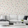 Vintage Style Rhombus Pattern Wallpaper, Modern Geometric Harmony Peel & Stick Wall Mural
