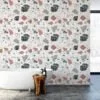 Large Neutral Colors Terrazzo Pattern Wallpaper, Abstract Speckled Design Peel & Stick Wall Mural