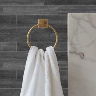 Modern Charcoal Wood Plank Peel and Stick Wallpaper, Dark Grey Faux Wood Texture Wall Mural, Rustic Industrial Removable Wallpaper