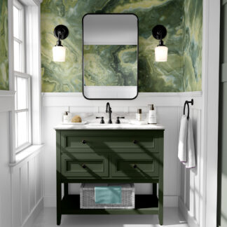 Luxury Emerald Green Onyx Marble Peel and Stick Wallpaper, Large Scale Faux Stone Wall Mural, Modern Nature Inspired Bedroom Decor