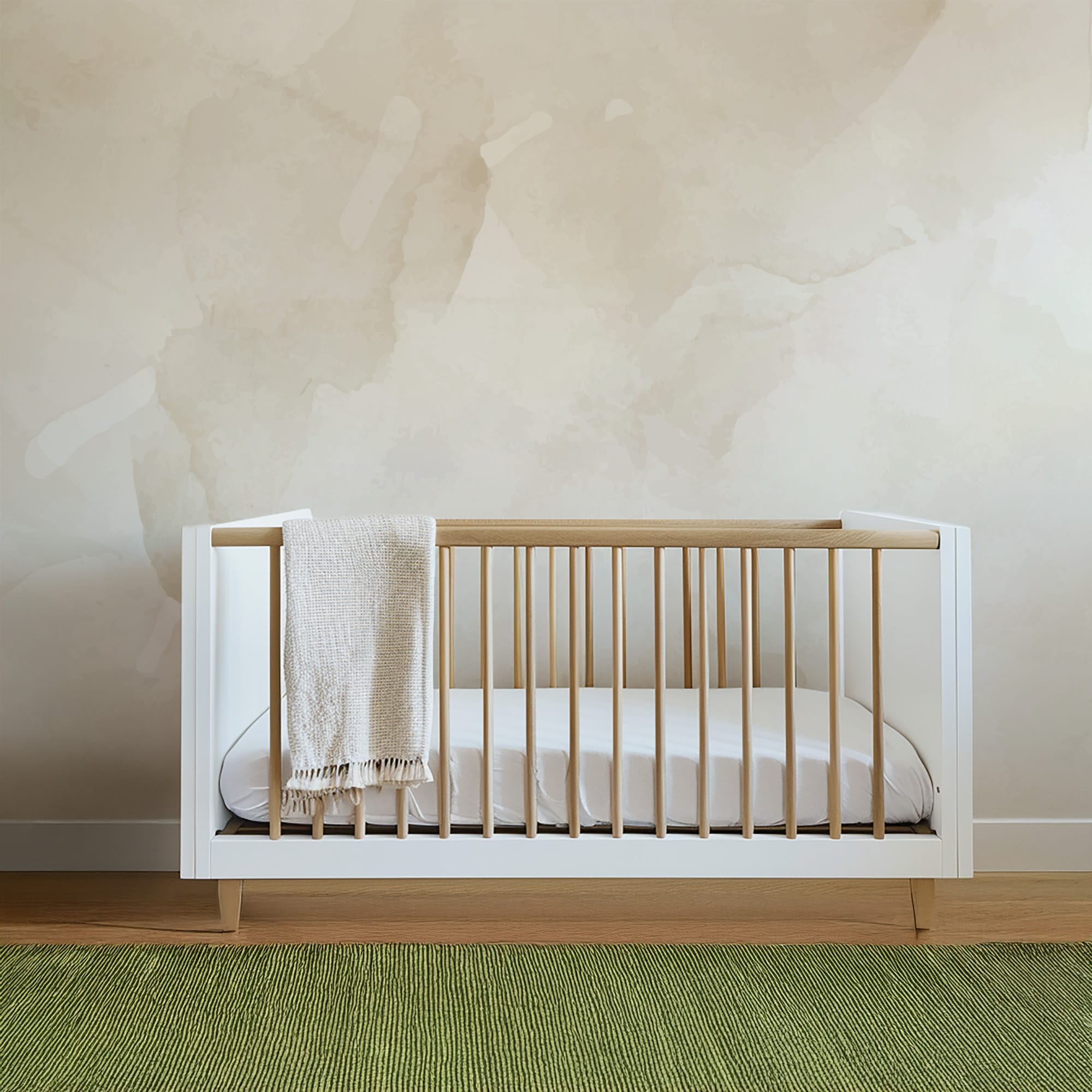 Minimalist Beige Watercolor Peel and Stick Wallpaper, Neutral Organic Textured Wall Mural, Wabi-Sabi Style Home Decor